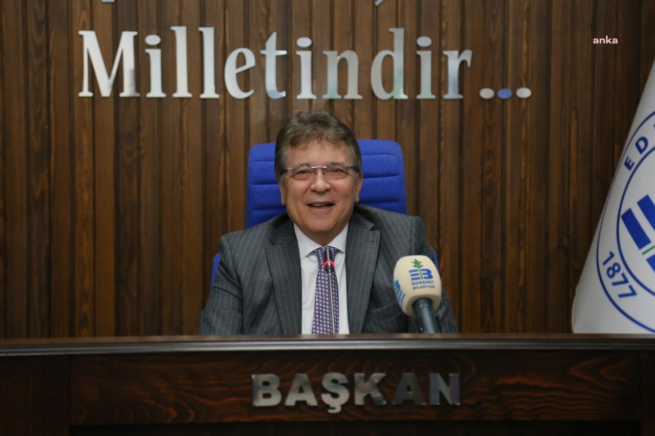Edremit Belediye Başkanı Selman Hasan Arslan, ‘10 Ocak Çalışan Gazeteciler