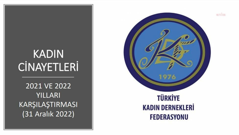 Türkiye Kadın Dernekleri Federasyonu’nun (TKDF) verilerine göre, 2008-2022 yılları arasında