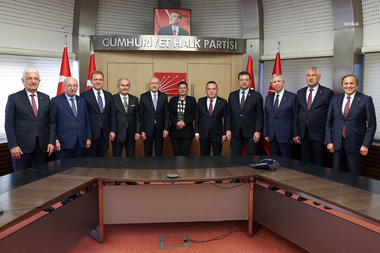 CHP Genel Başkanı Kemal Kılıçdaroğlu, CHP’li Büyükşehir Belediye Başkanları ile