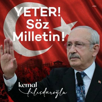 CHP Sözcüsü Faik Öztrak, sosyal medya hesabında; “Ucube tek adam