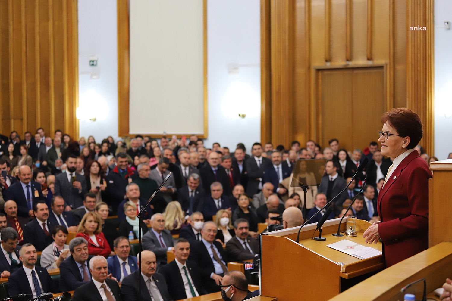 İYİ Parti Genel Başkanı Meral Akşener, eski Ülkü Ocakları Genel