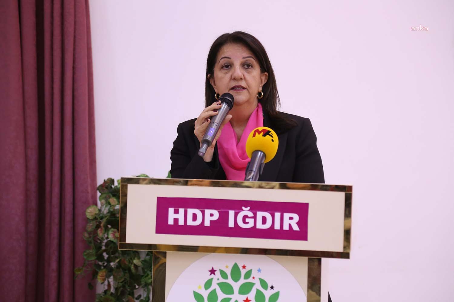 HDP Eş Genel Başkanı Pervin Buldan, “Dün Kars'ta bir açıklama