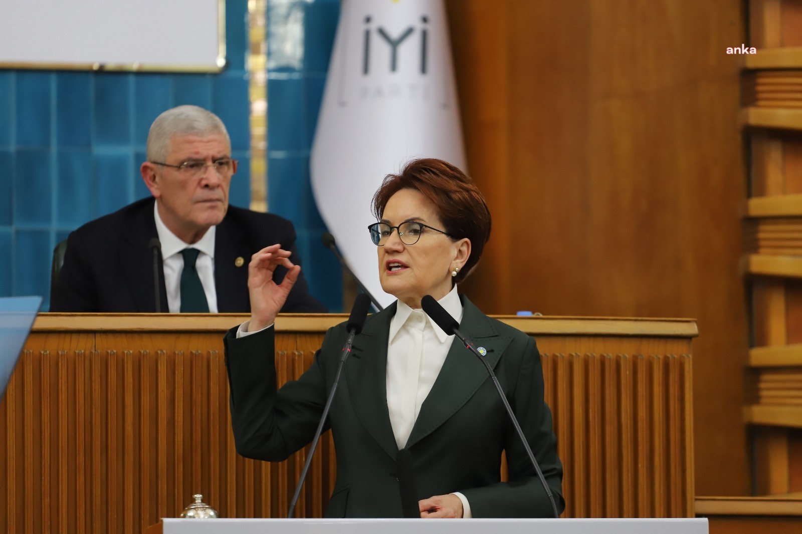 İYİ Parti Genel Başkanı Meral Akşener, eski ABD Ulusal Güvenlik