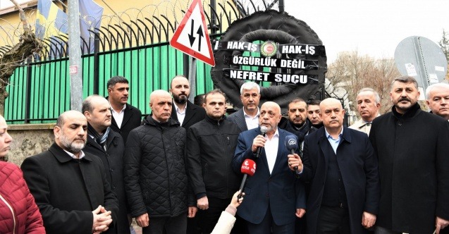 Hak-İş, İsveç’te aşırı sağ siyasetçi Rasmus Paludan’ın Kur’an-ı Kerim’i yakmasını