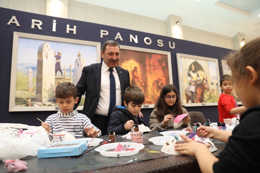 Etimesgut Belediyesi Türk Tarih Müzesi ve Parkı yarıyıl tatilinde çocuklara
