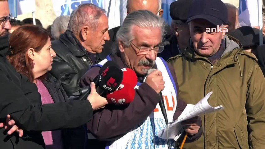 Kamu Emekçileri Sendikaları Konfederasyonu (KESK), Ankara’da düzenlediği eylemle kamu emekçilerine