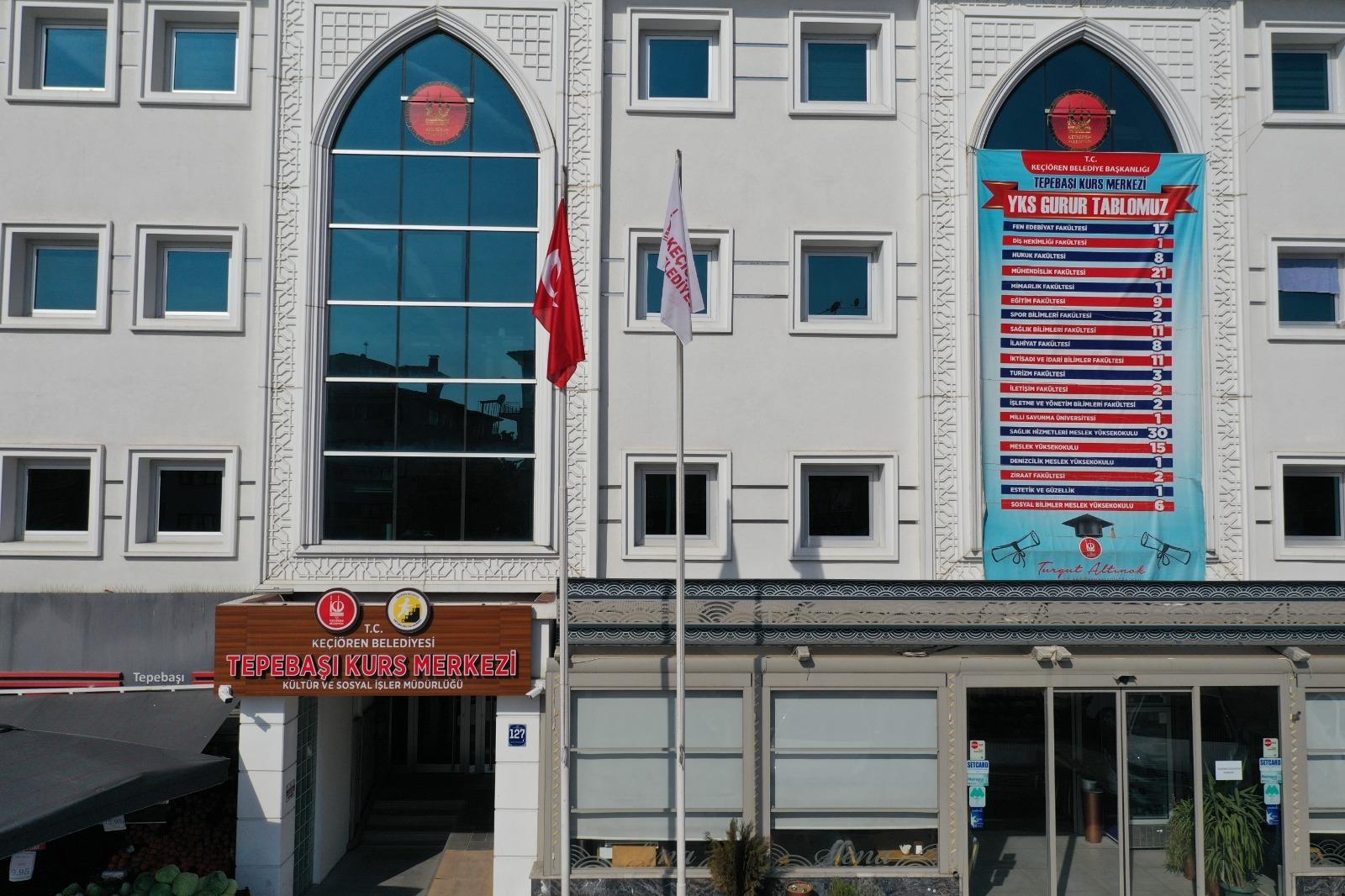 Keçiören Belediyesi bünyesinde hizmet veren Tepebaşı Kurs Merkezi ve Keçiören