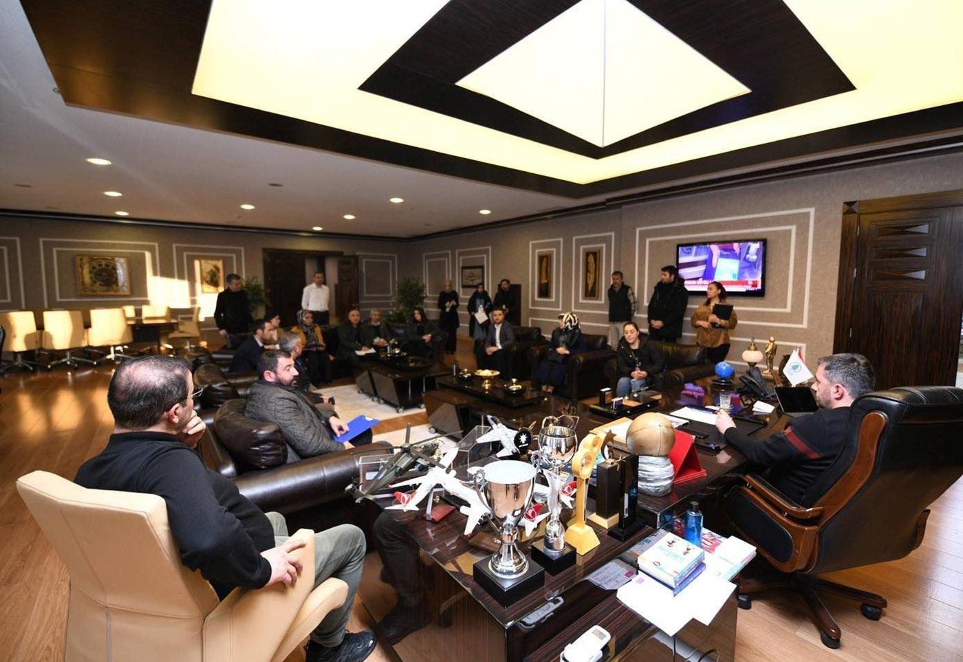 Pursaklar Omuz Omuza Başkan Ertuğrul Çetin talimatı ile birlikte Pursaklar Belediyesince oluşturulan 45