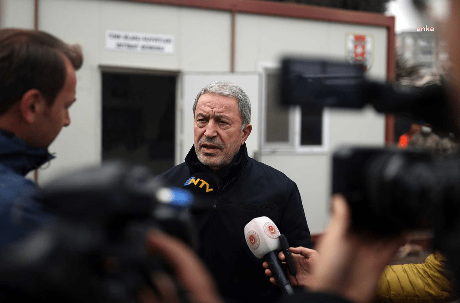 Milli Savunma Bakanı Hulusi Akar, Kahramanmaraş’ta 6 Şubat’ta meydana gelen