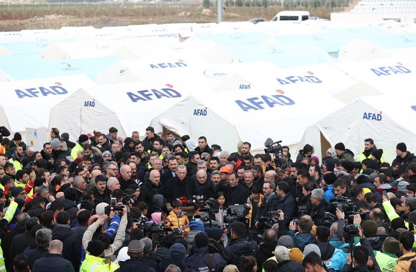 Cumhurbaşkanı Recep Tayyip Erdoğan, Adıyaman’da; “Maalesef son tespitlere göre 10