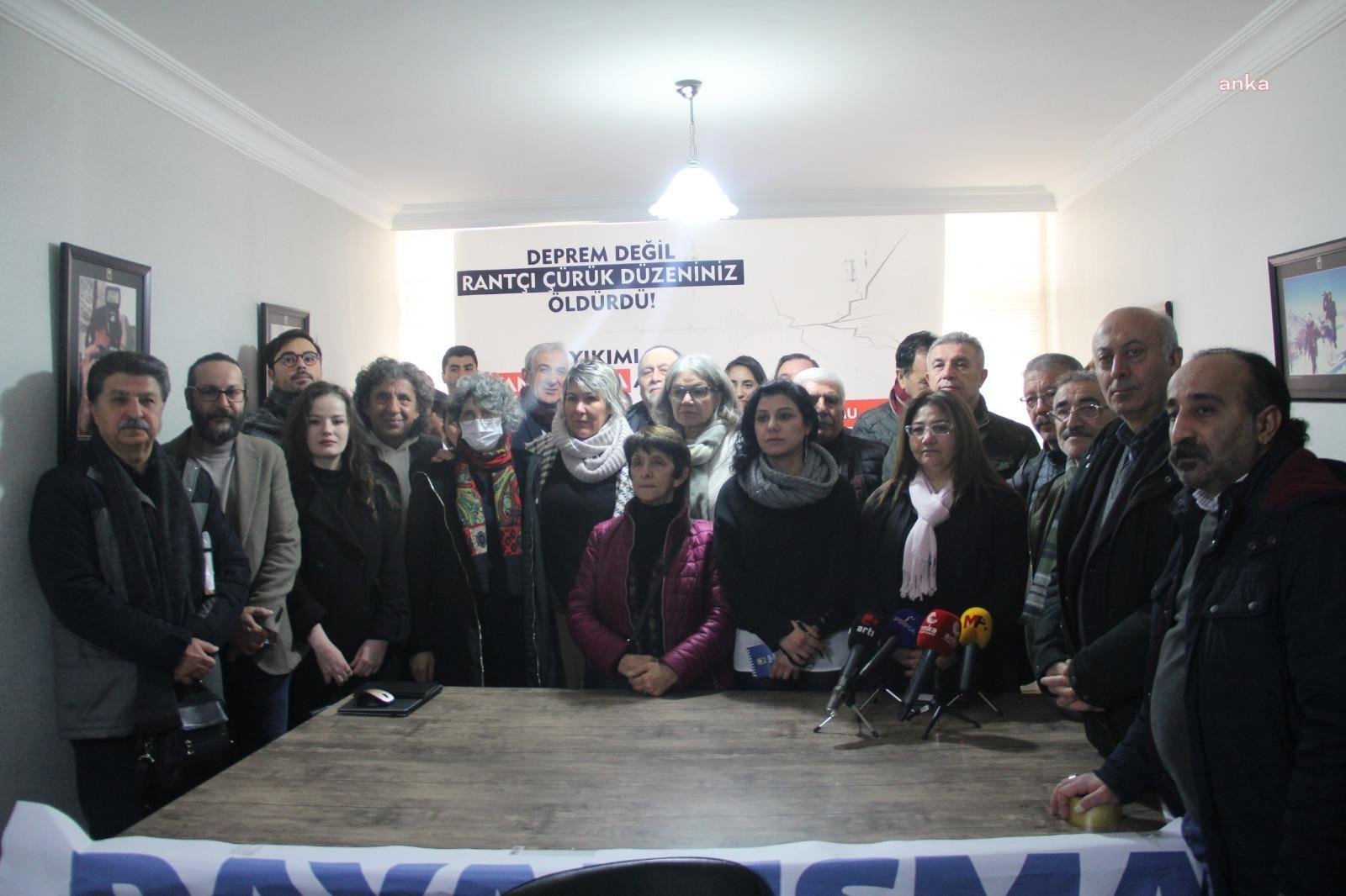 Ankara’da sendika, oda, dernek, siyasi parti ve sivil toplum kuruluşlarından