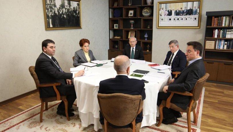 Millet İttifakı’nı oluşturan altı partinin genel başkanı, Saadet Partisi Genel