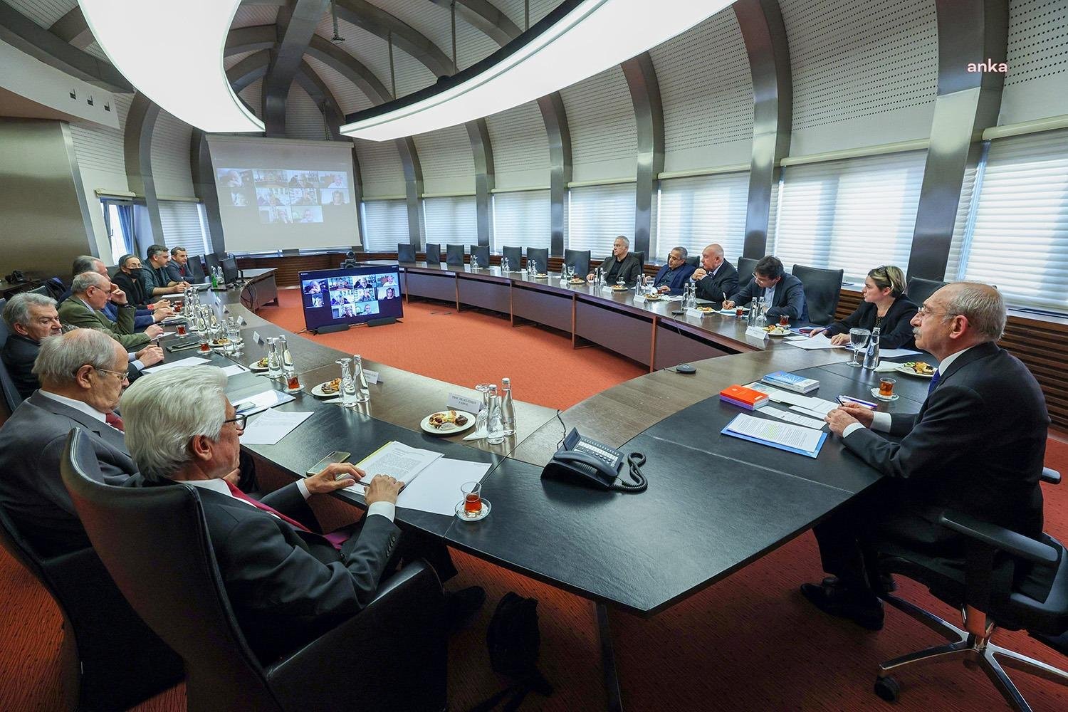 CHP Genel Başkanı Kemal Kılıçdaroğlu, CHP Genel Merkezi’nde düzenlenen ‘Ulusal