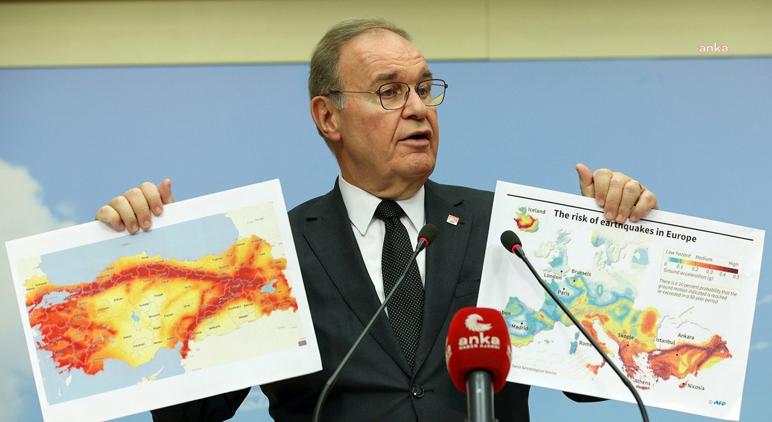 CHP Sözcüsü Faik Öztrak, Kahramanmaraş merkezli depremlerin ardından 10 ilde