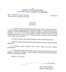 hazine-ve-maliye-bakanligi-deprem-bolgesinde-subat-ayi-ayliklari-ivedilikle-odenecek