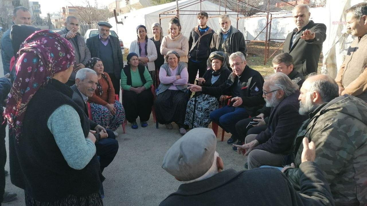 CHP Grup Başkanvekili Engin Altay, Kahramanmaraş merkezli 6 Şubat depremlerinden