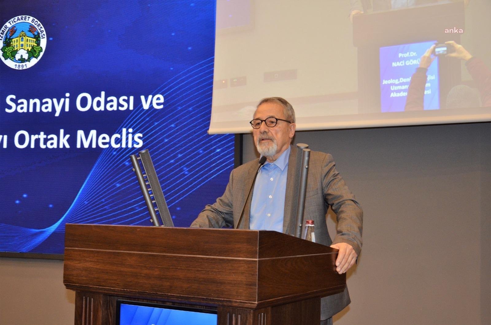 Prof. Dr. Naci Görür, deprem konusunda defalarca uyarıda bulunduklarını belirterek,