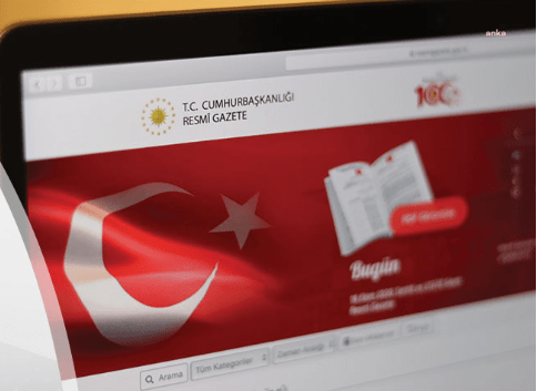 Hazine ve Maliye Bakanlığı Gelir İdaresi Başkanlığının Resmi Gazete'de yayımlanarak