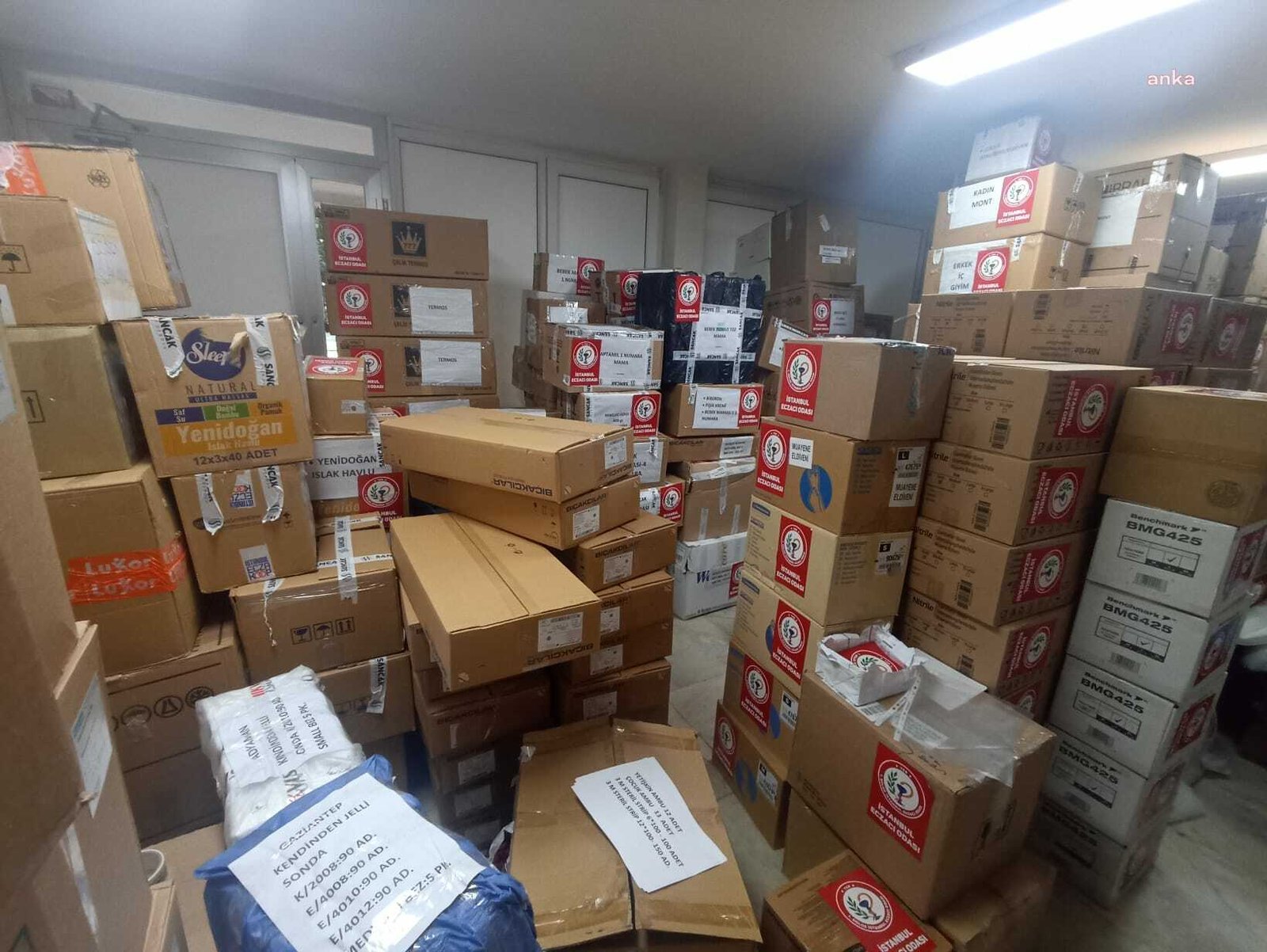 İstanbul Eczacı Odası, Kahramanmaraş merkezli 10 ilde yıkıma neden olan