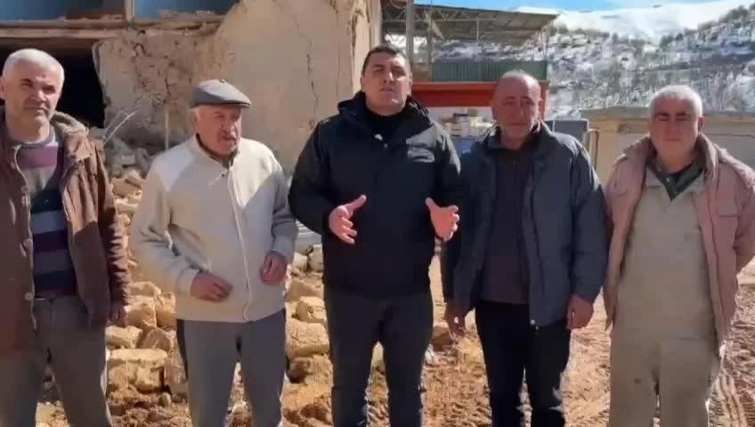 CHP Sivas Milletvekili Ulaş Karasu, 6 Şubat depremlerinden etkilenen Malatya’da