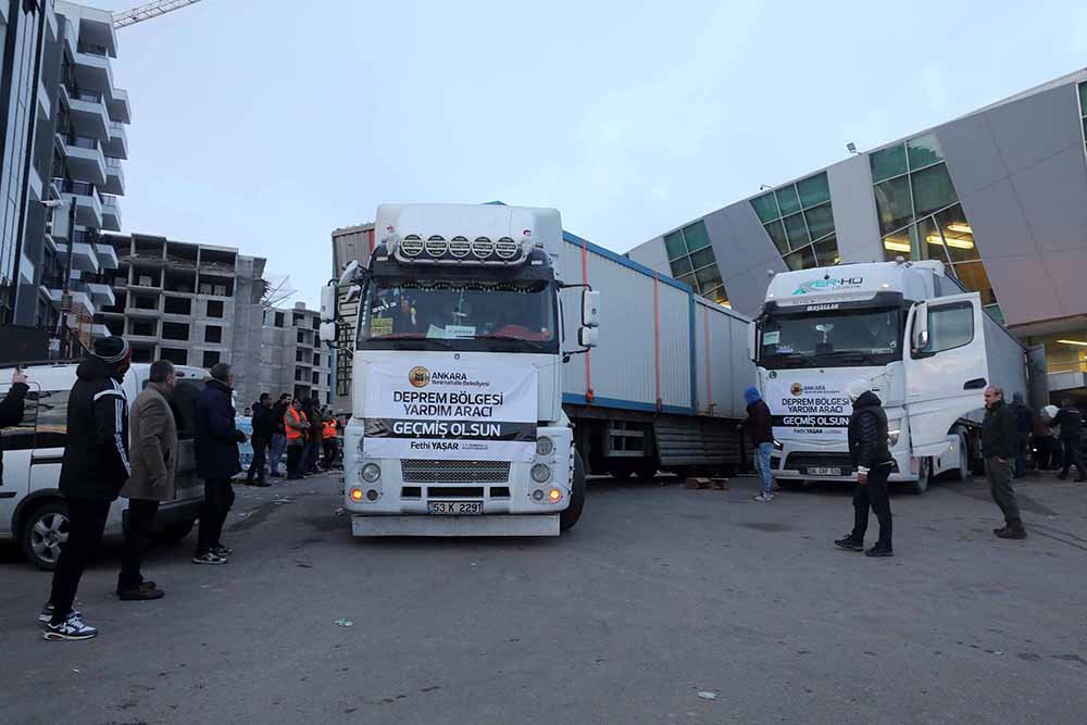 Yenimahalle Tek Yürek Oldu Kahramanmaraş merkezli ve 10 ilde büyük yıkıma sebep olan depremin