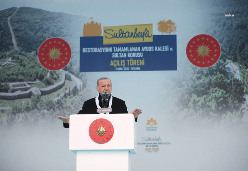 Cumhurbaşkanı Recep Tayyip Erdoğan, İstanbul’da, “Ülkenin yönetimini, yetkiyi milletten alan