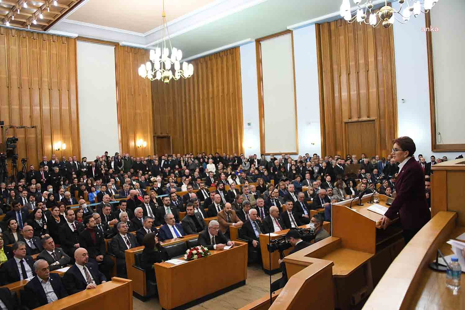 İYİ Parti Genel Başkanı Meral Akşener, “Millet İttifakı, millete rağmen