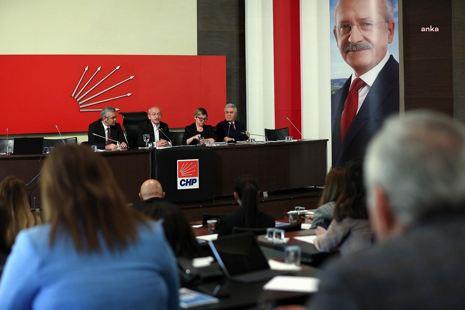 CHP Parti Meclisi, Genel Başkan Kemal Kılıçdaroğlu başkanlığında toplandı.
CHP Parti