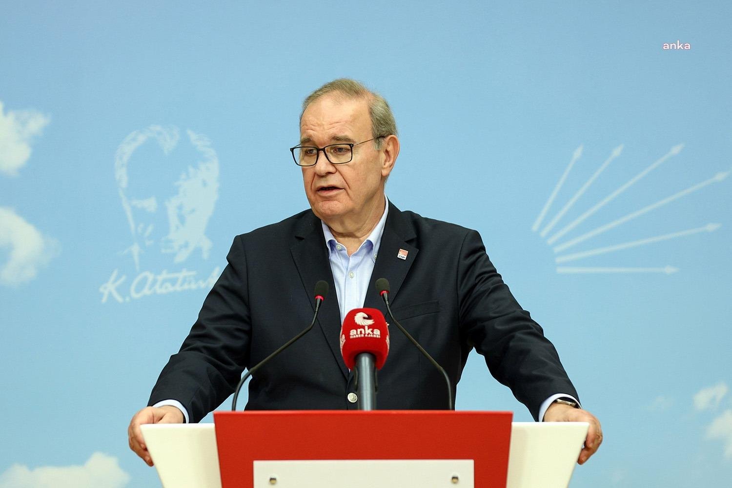 CHP Parti Sözcüsü Faik Öztrak, Kızılay’ın AHBAP Derneği’ne çadır satmasını