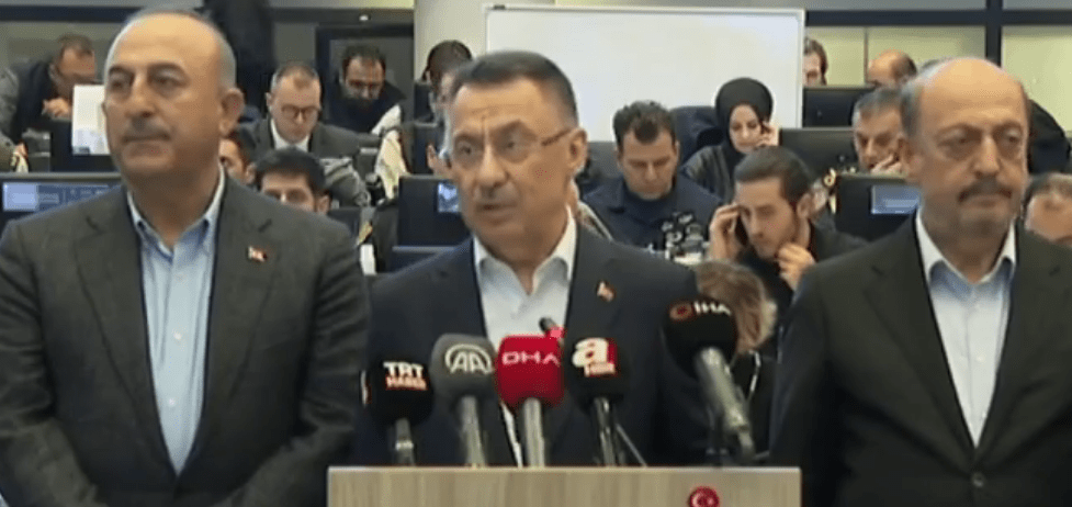 Cumhurbaşkanı Yardımcısı Fuat Oktay, dün saat 23.55’te yaptığı açıklamada; "Sayı