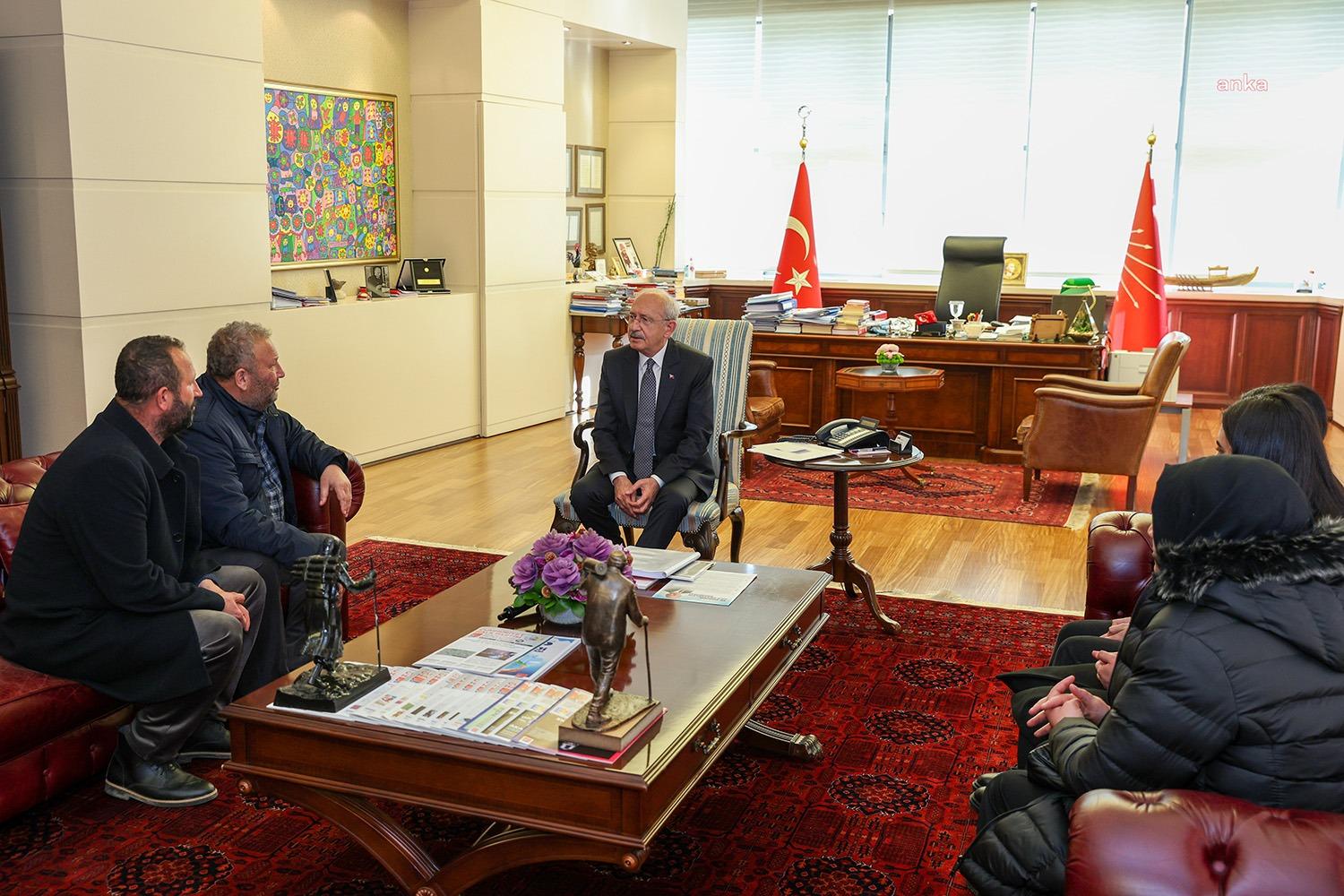 CHP Genel Başkanı Kemal Kılıçdaroğlu, 6 Şubat depremlerinde Malatya’da eşini