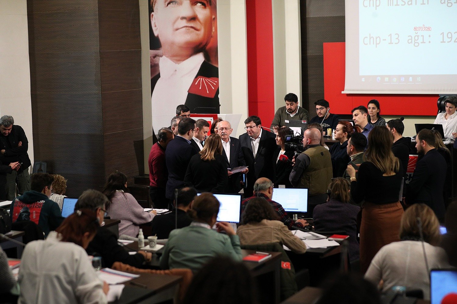 CHP Genel Başkanı Kemal Kılıçdaroğlu, CHP Genel Başkan Yardımcısı ve