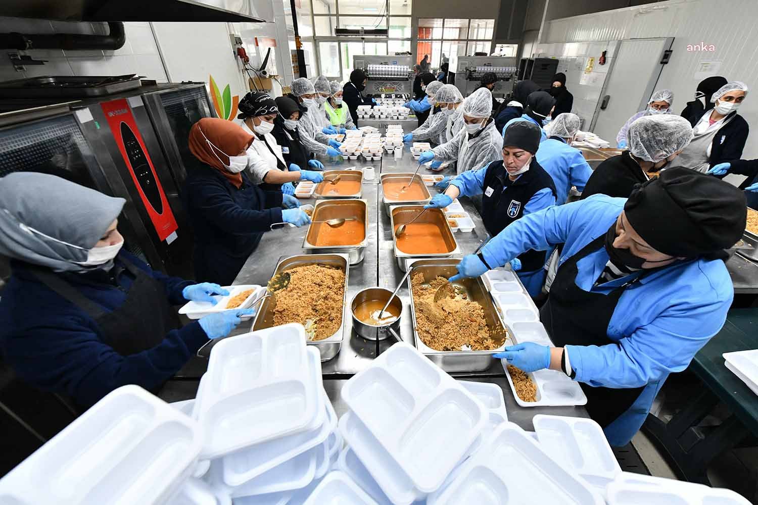 Ankara Büyükşehir Belediyesi’nin (ABB) 6 Şubat depreminin ardından ‘Bir Yemek