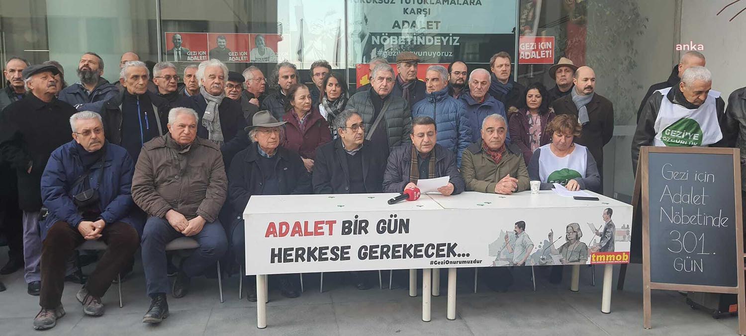 Türk Mühendis Mimar Odaları Birliği (TMMOB), Gezi Davası kararlarını protesto
