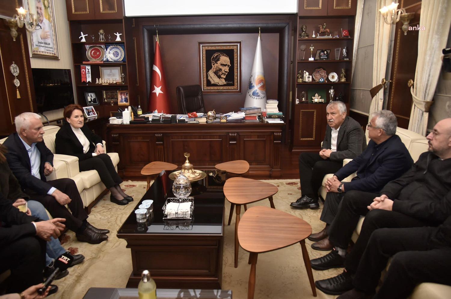 Adana Büyükşehir Belediye Başkanı Zeydan Karalar, İYİ Parti Genel Başkanı