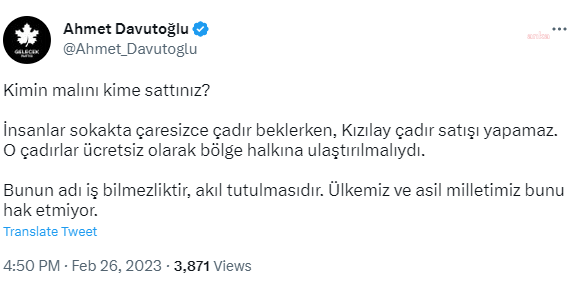 ahmet-davutoglu-kimin-malini-kime-sattiniz-insanlar-sokakta-caresizce-cadir-beklerken-kizilay-cadir-satisi-yapamaz