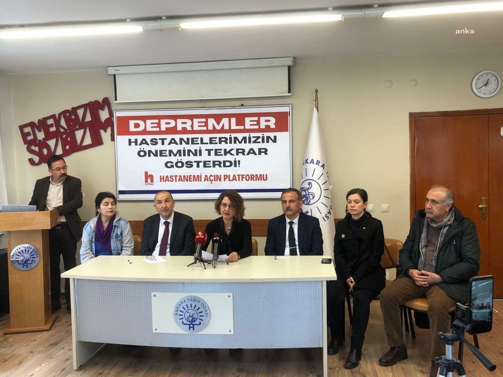 Hastanemi Açın Platformu, 6 Şubat Kahramanmaraş ve 20 Şubat Hatay