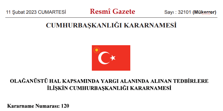 Depremden etkilenen 10 ilde, 3 ay süreyle ilan edilen OHAL