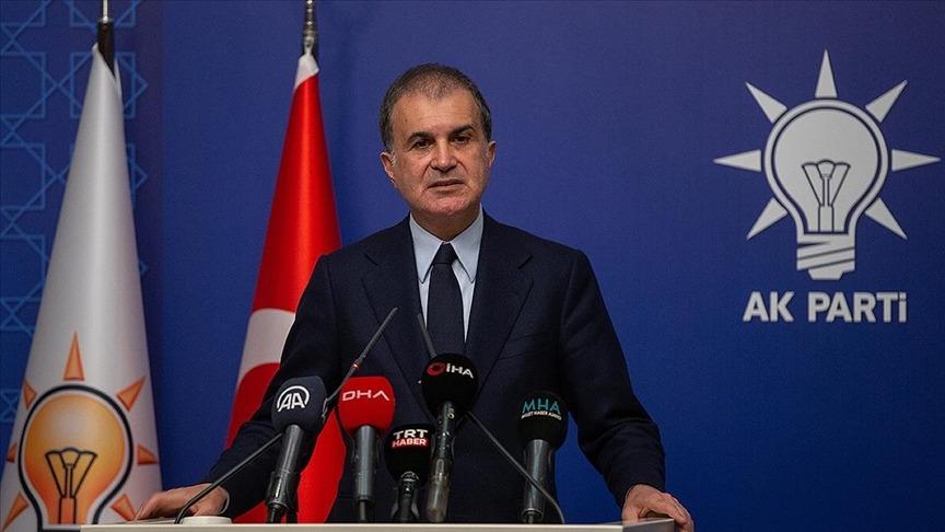 AKP Sözcüsü Ömer Çelik, parti MYK toplantısının ardından; “Sayın Cumhurbaşkanımızın