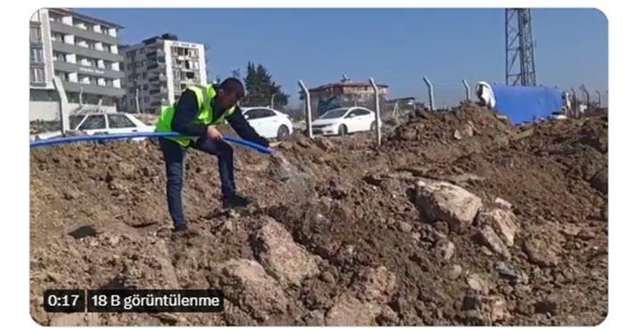 Ankara Büyükşehir Belediye Başkanı Mansur Yavaş deprem bölgelerinde ASKİ ekiplerinin