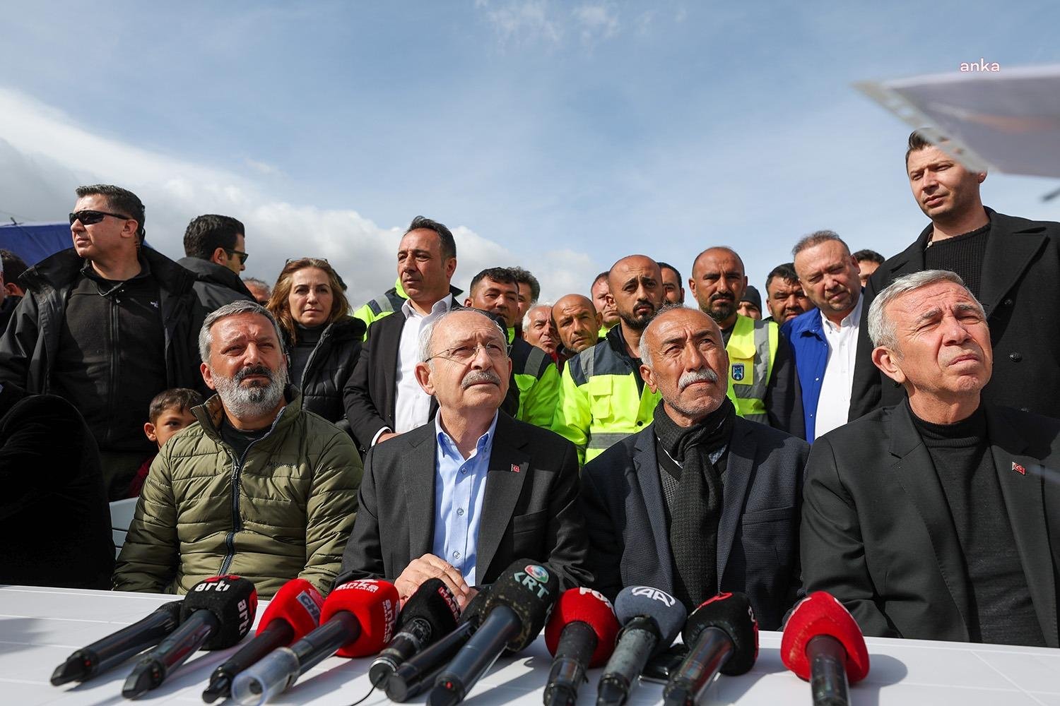 CHP Genel Başkanı ve Millet İttifakı Cumhurbaşkanı adayı Kemal Kılıçdaroğlu,