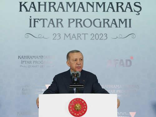 Cumhurbaşkanı Recep Tayyip Erdoğan, Kahramanmaraş’taki ‘Pazarcık Depremi Sonrası 17 bin