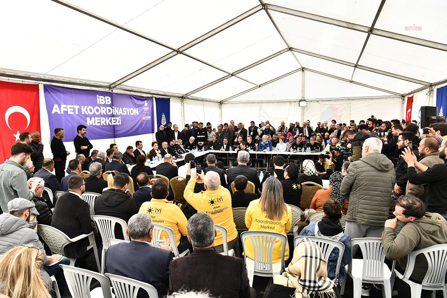 İYİ Parti Genel Başkanı Meral Akşener, Hatay’da; “Bağıra bağıra iktidara