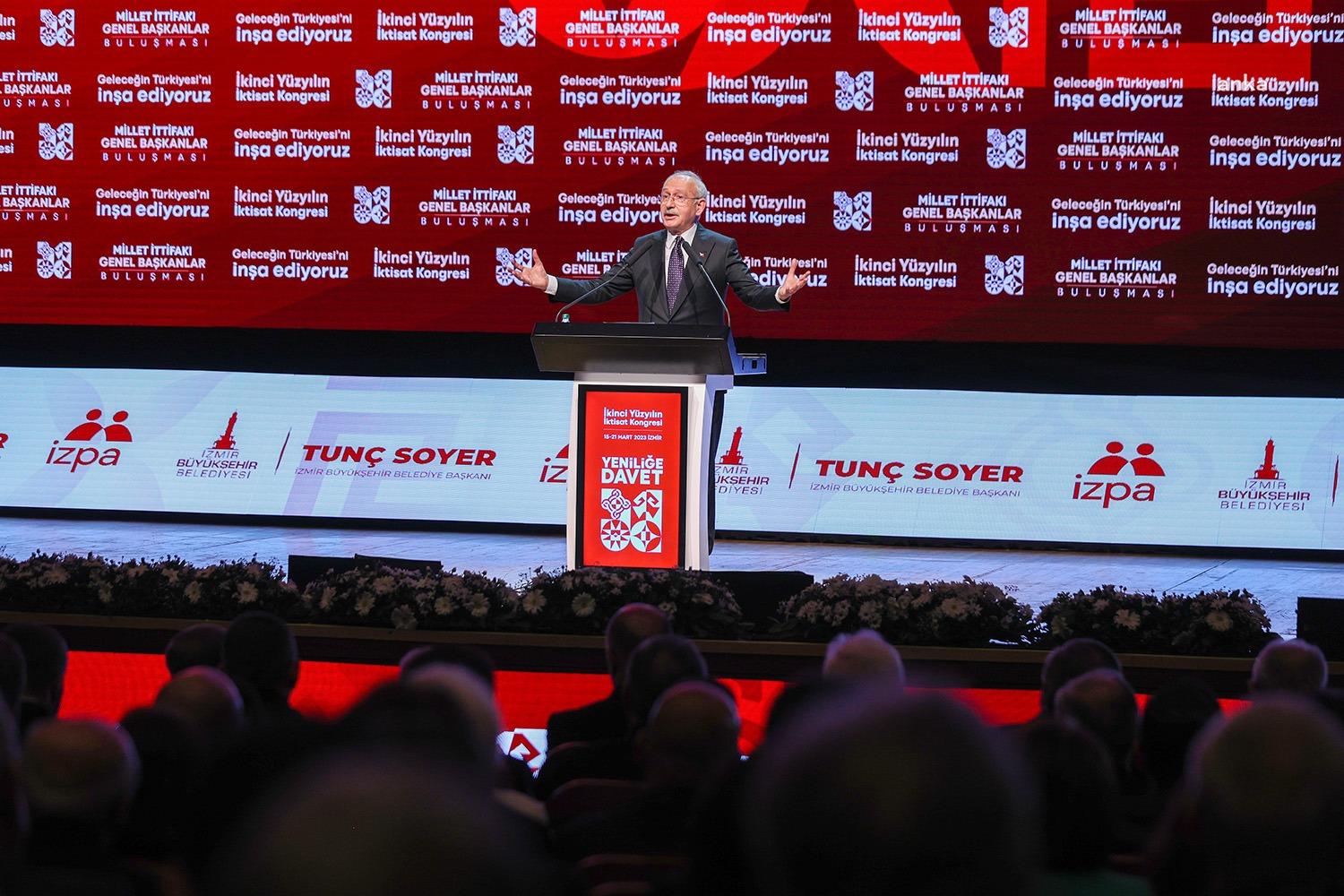 Millet İttifakı Cumhurbaşkanı Adayı ve CHP Genel Başkanı Kemal Kılıçdaroğlu,