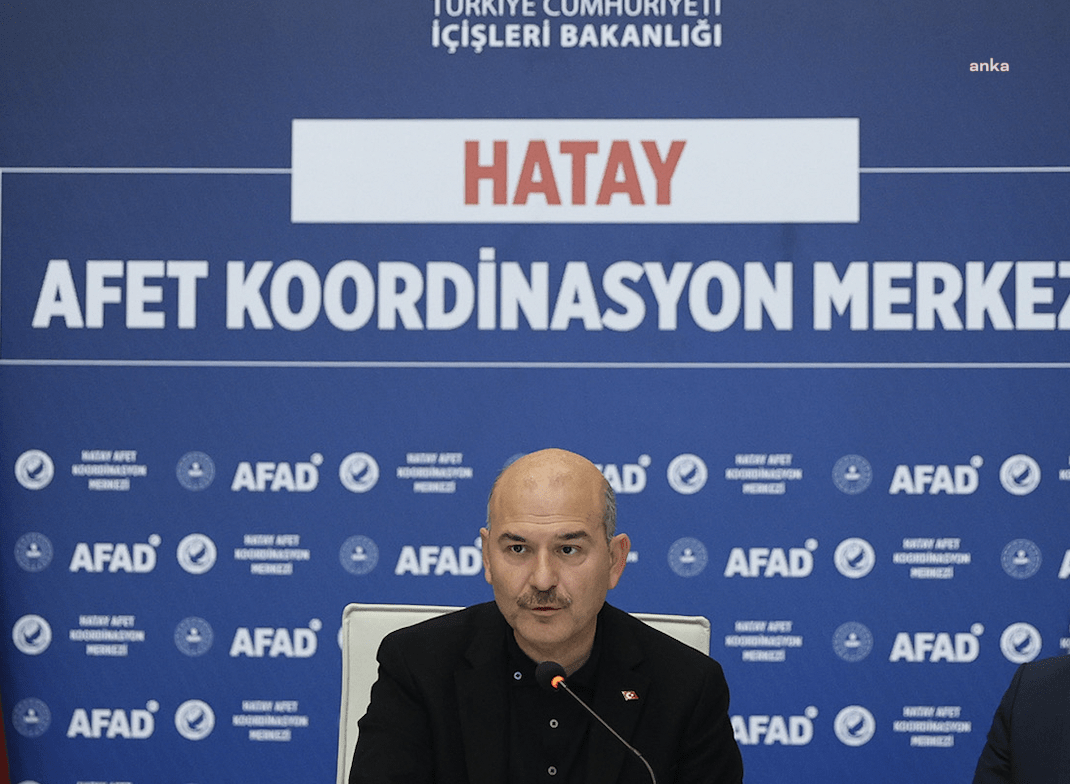 İçişleri Bakanı Süleyman Soylu, Kahramanmaraş merkezli depremler ile ilgili “Bugüne