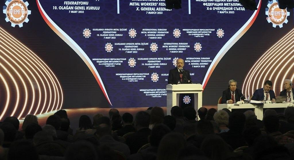 Çalışma ve Sosyal Güvenlik Bakanı Vedat Bilgin, Uluslararası Avrasya Metal