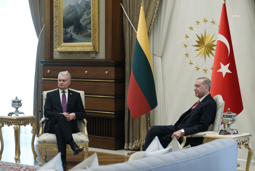 Cumhurbaşkanı Erdoğan, Türkiye’ye Gelen Litvanya Cumhurbaşkanı Nauseda İle Görüştü Cumhurbaşkanı Recep Tayyip Erdoğan, Litvanya Cumhurbaşkanı Gitanas Nauseda ile Cumhurbaşkanlığı