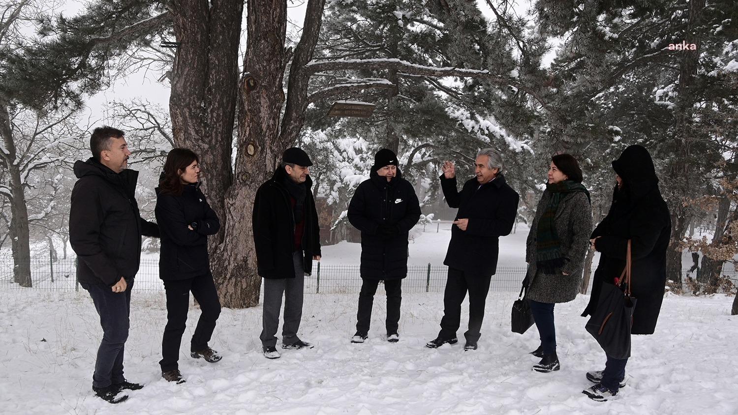 UNESCO Türkiye Millî Komisyonu Başkanı Prof. M. Öcal Oğuz, orman