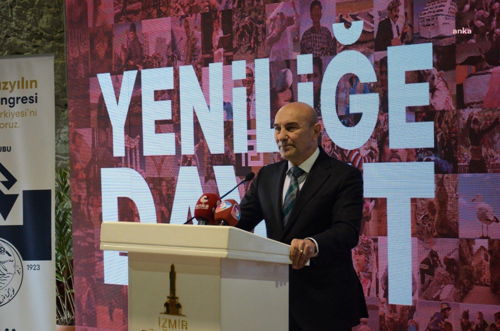 İzmir Büyükşehir Belediye Başkanı Tunç Soyer, İkinci Yüzyılın İktisat Kongresi’nde