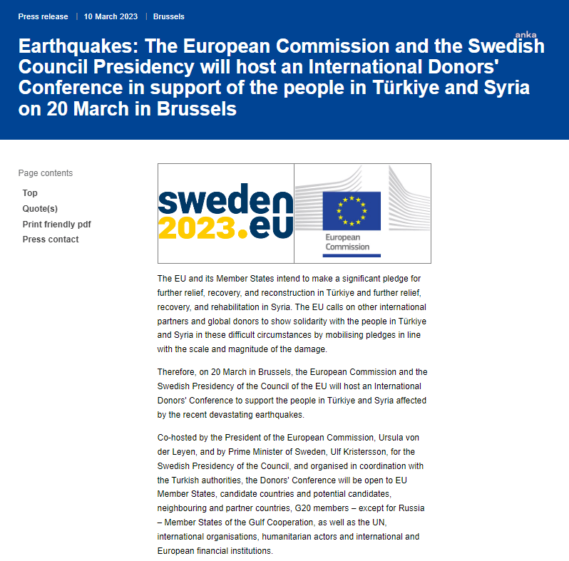 turkiye-ve-suriyede-depremden-etkilenenlere-destek-amaciyla-duzenlenen-uluslararasi-donorler-konferansi-20-martta-brukselde-yapilacak